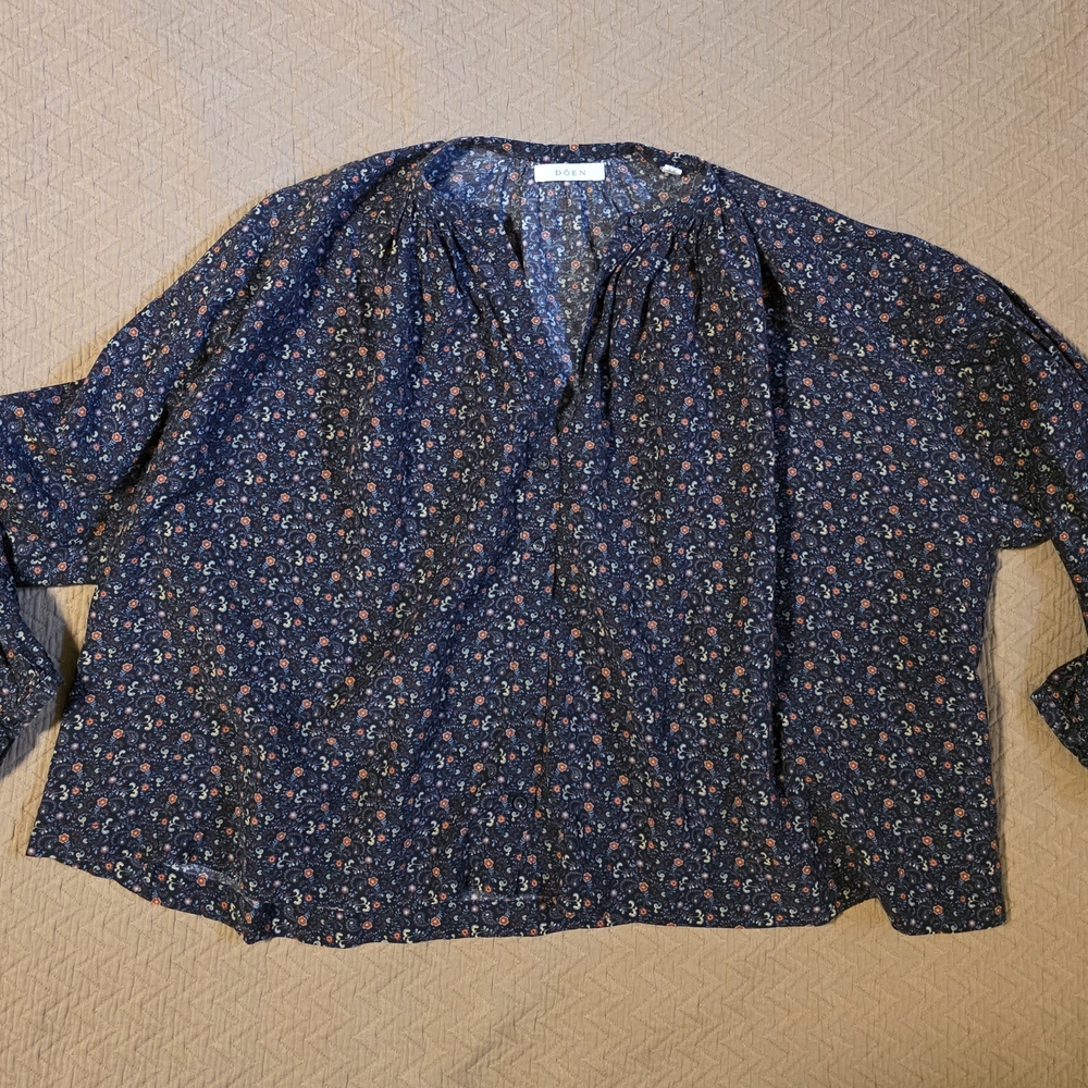 Doen Jane Blouse -Floral Print